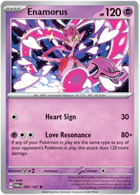 [Collector Troves] Pokemon Scarlet & Violet Twilight Masquerade Enamorus Card