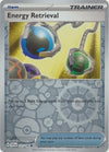 Pokemon Scarlet & Violet Energy Retrieval Card reverse