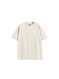 Essential Tech Relaxed-Fit T-Shirt in Beige Color