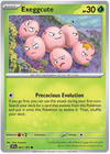 Pokemon Scarlet & Violet Surging Sparks Exeggcute Card