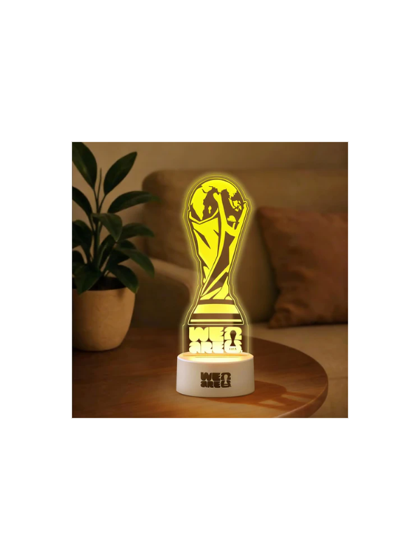 Travelmall Officially Licensed FIFA WorldCup 2026 Acrylic Lamp with Changing Light