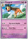 [Collector Troves] Pokemon Scarlet & Violet Twilight Masquerade Farigiraf Card