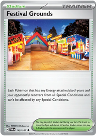 [Collector Troves] Pokemon Scarlet & Violet Twilight Masquerade Trainer Festival Grounds Card