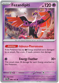 [Collector Troves] Pokemon Scarlet & Violet Twilight Masquerade Fezandipiti Card