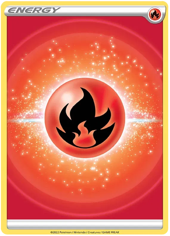 [Collector Troves] Pokemon Sword & Shield Basic Fire Energy Card