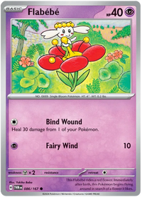 [Collector Troves] Pokemon Scarlet & Violet Twilight Masquerade Flabébé Card