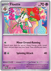 [Collector Troves] Pokemon Scarlet & Violet Twilight Masquerade Floette Card