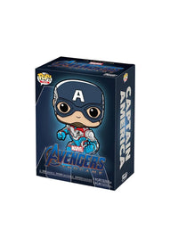 Funko Avengers 4: Endgame Captain America Glow-in-the-Dark Vinyl Figure & T-Shirt Box Set 3