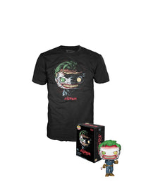 Funko Batman: Death of the Family The Joker with Joker Glow-in-the-Dark Vinyl Figure & T-Shirt Box Set