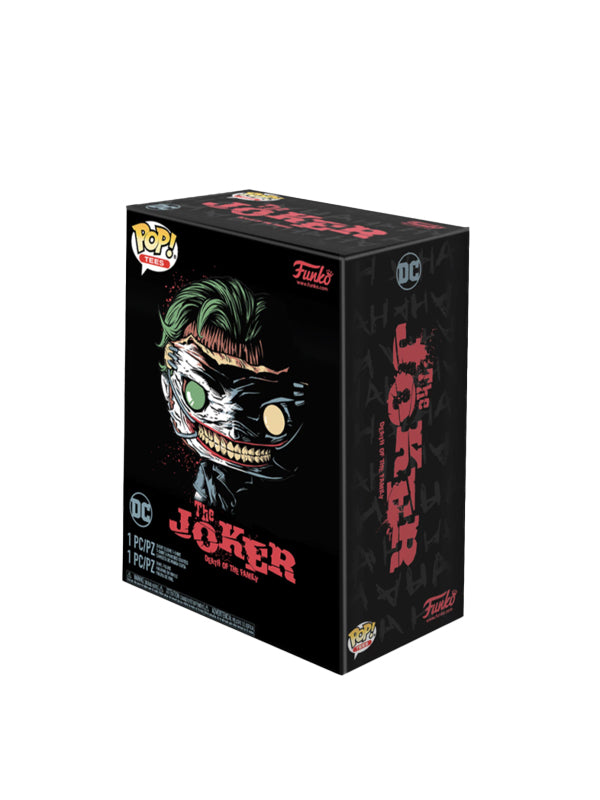 Funko Batman: Death of the Family The Joker with Joker Glow-in-the-Dark Vinyl Figure & T-Shirt Box Set