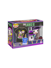 Funko Batman (1989) The Joker with Megaphone Metallic Vinyl Figure & T-Shirt Box Set 3