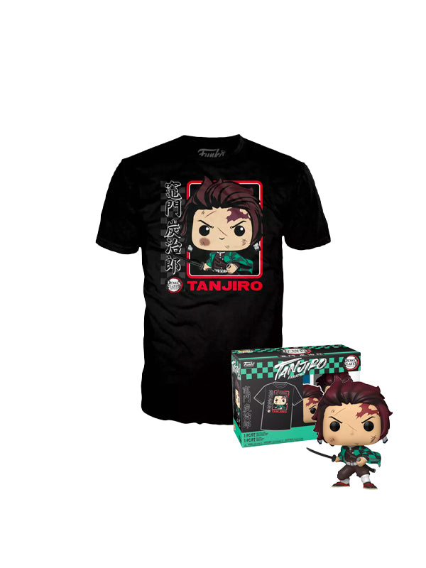 Funko Demon Slayer Tanjiro Kamado Vinyl Figure & T-Shirt Box Set 2