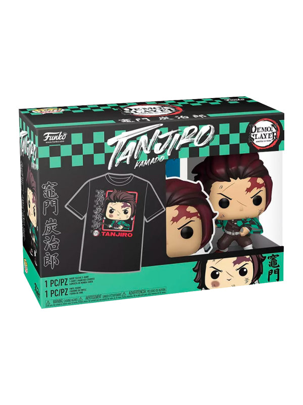 Funko Demon Slayer Tanjiro Kamado Vinyl Figure & T-Shirt Box Set 3