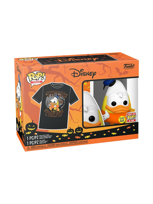 Funko Donald Duck Halloween Glow-in-the-Dark Vinyl Figure & T-Shirt Box Set 4