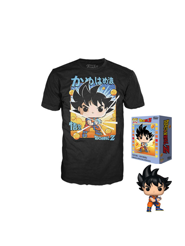 Funko Dragon Ball Z Goku Kamehameha Vinyl Figure & T-Shirt Box Set  3