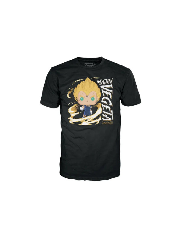 Funko Dragon Ball Z Majin Vegeta Glow-in-the-Dark Vinyl Figure & T-Shirt Box Set