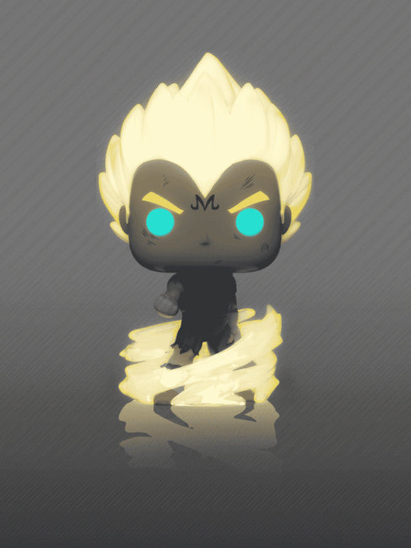 Funko Dragon Ball Z Majin Vegeta Glow-in-the-Dark Vinyl Figure & T-Shirt Box Set 5