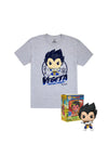 Funko Dragon Ball Z Vegeta Metallic Vinyl Figure & T-Shirt Box Set 2