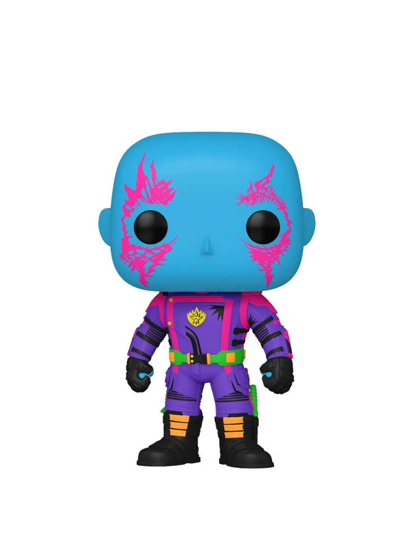 Funko Guardians of the Galaxy Vol 3 Drax Blacklight Vinyl Figure & T-Shirt Box Set 4