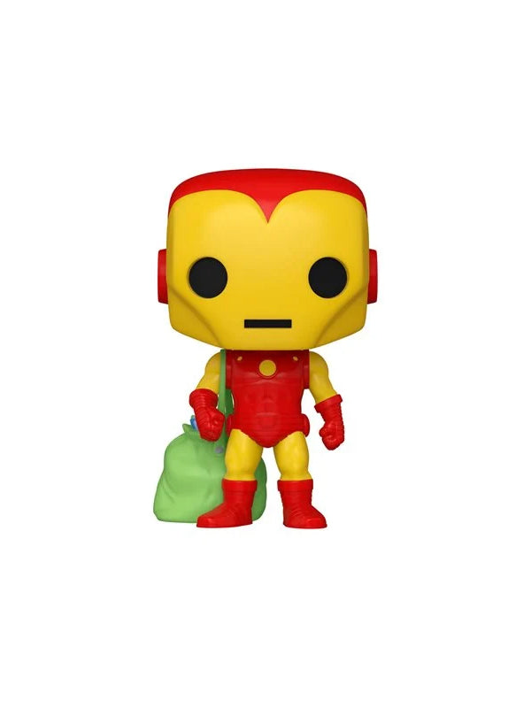 Funko Marvel Holiday Iron Man Glow-in-the-Dark Vinyl Figure & T-Shirt Box Set  4