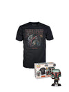 Funko Star Wars: The Mandalorian Boba Fett Vinyl Figure & T-Shirt Box Set