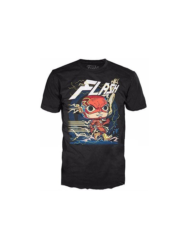 Funko The Flash Black & White Jim Lee Vinyl Figure & T-Shirt Box Set