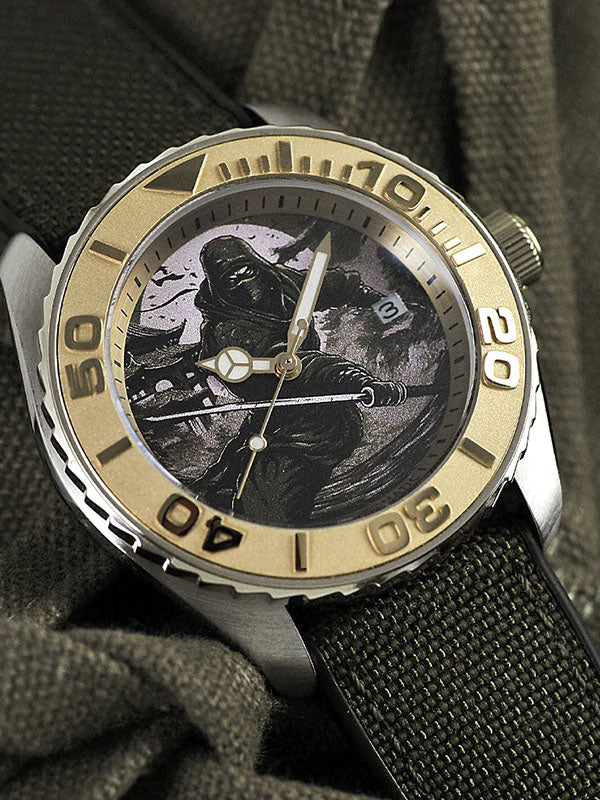 Aries Gold The Mirage Ninja Series G 8040 NIN-MIR Watch