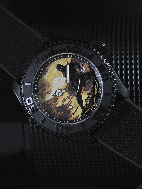 Aries Gold The Shadow Ninja Series G 8040 NIN-SHA Watch 3