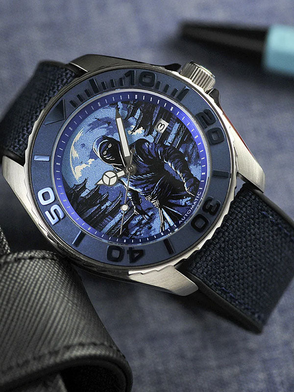 Aries Gold The Shuriken Ninja Series G 8040 NIN-SHU Watch 2