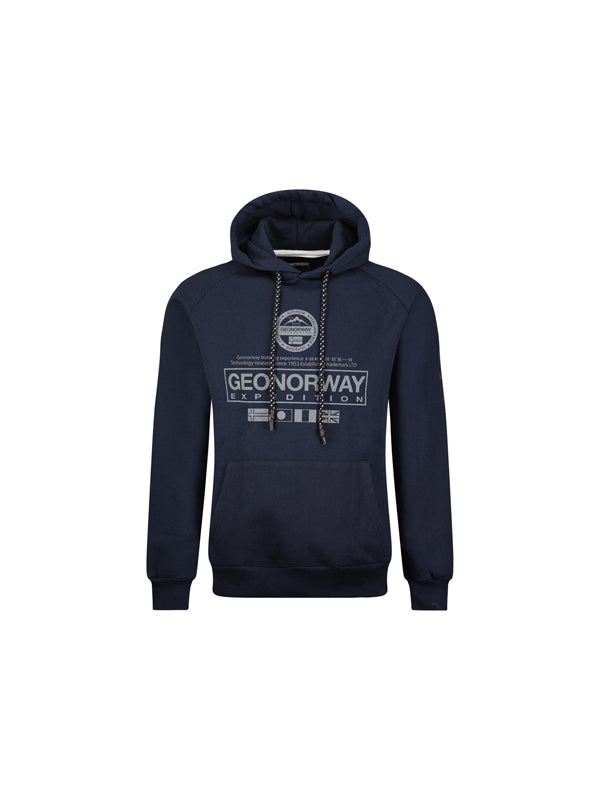 Geographical Norway Hoodie in Navy Color