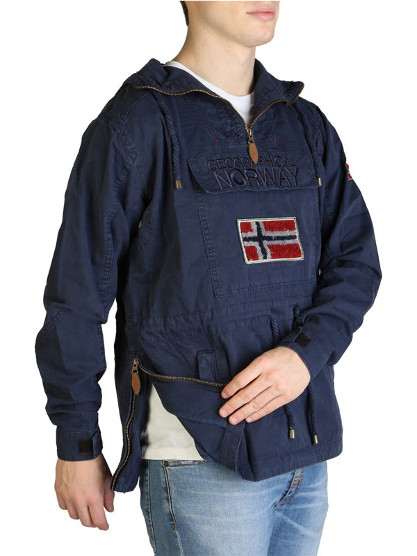 Geographical Norway Jacket in Navy Color 5