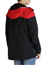 Geographical Norway Jacket in Red Black Color 5