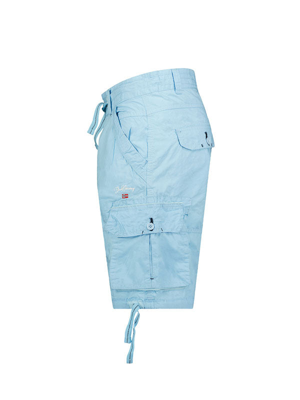Geographical Norway Light Blue Shorts 5