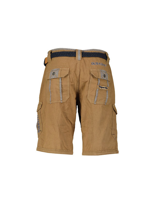 Geographical Norway Pailette Brown Shorts 2