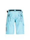 Geographical Norway Pailette Turquoise Shorts 2