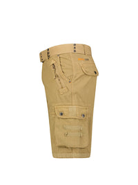 Geographical Norway Paintball Beige Shorts 4