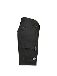 Geographical Norway Palmdale Black Shorts 5