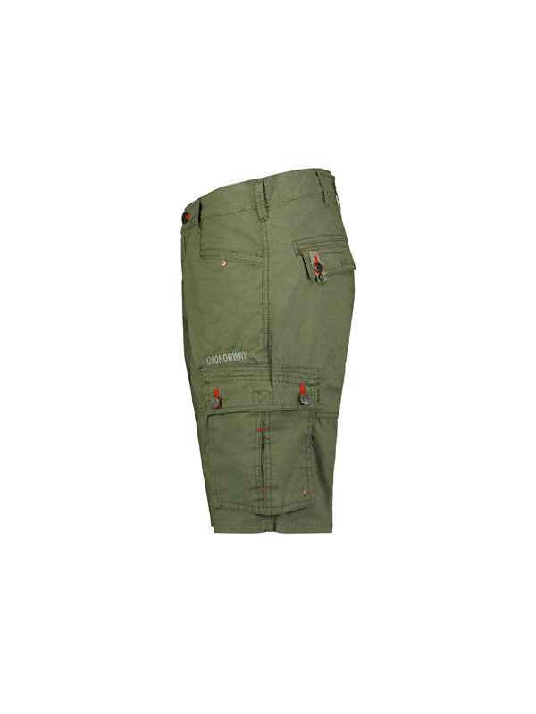 Geographical Norway Palmdale Green Shorts 4