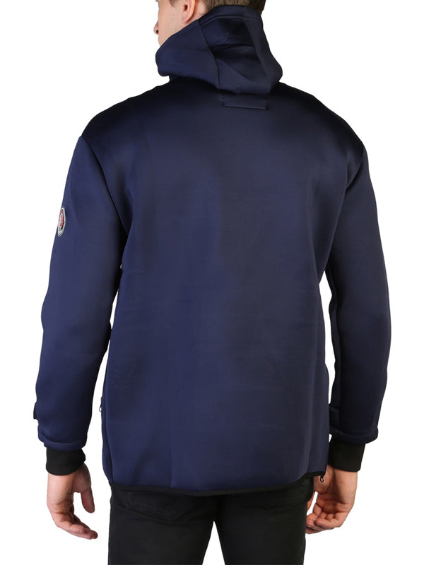 Geographical Norway Softshell Jacket in Navy Blue Color 2