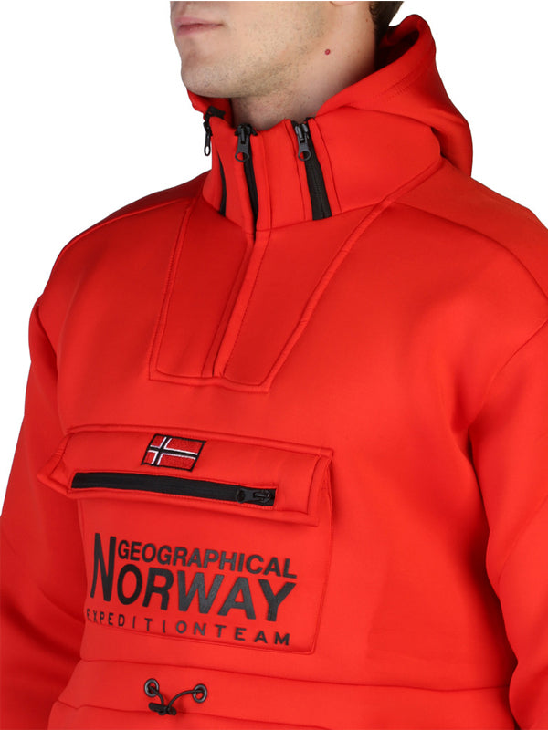 Geographical Norway Softshell Jacket in Red Color 3