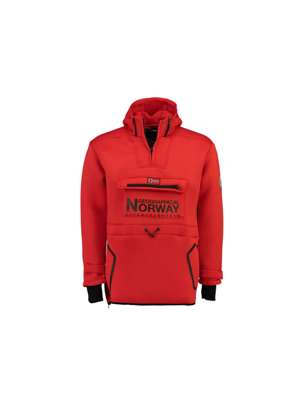 Geographical Norway Softshell Jacket in Red Color 4