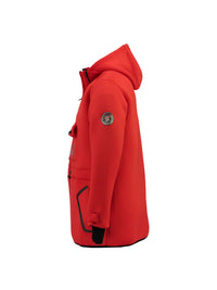 Geographical Norway Softshell Jacket in Red Color 5