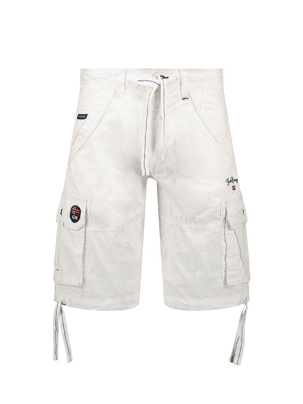 Geographical Norway White Shorts