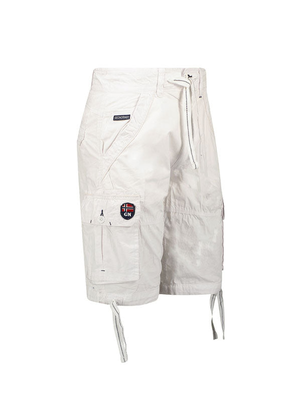 Geographical Norway White Shorts 3