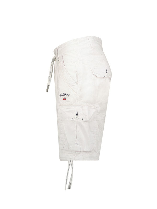 Geographical Norway White Shorts 4
