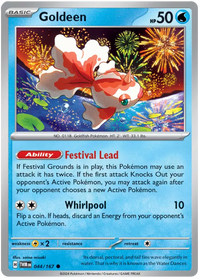 [Collector Troves] Pokemon Scarlet & Violet Twilight Masquerade Goldeen Card