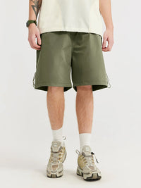 Green Shorts with Big Back Pockets 5