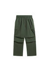 Green Straight Leg Cargo Pants