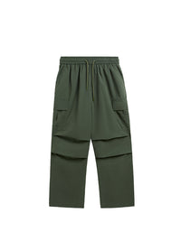 Green Straight Leg Cargo Pants