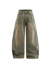 Green Washed Jeans